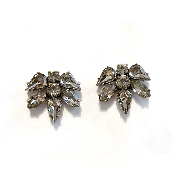 J. Crew Jewelry - J. Crew Crystal Cluster Earrings NWOT